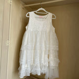 [August Unicron] Angel’s Twinkle Kiss Handmade Sleeveless Dress