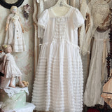 Sublunary Swan Lake Silk Dress Gown