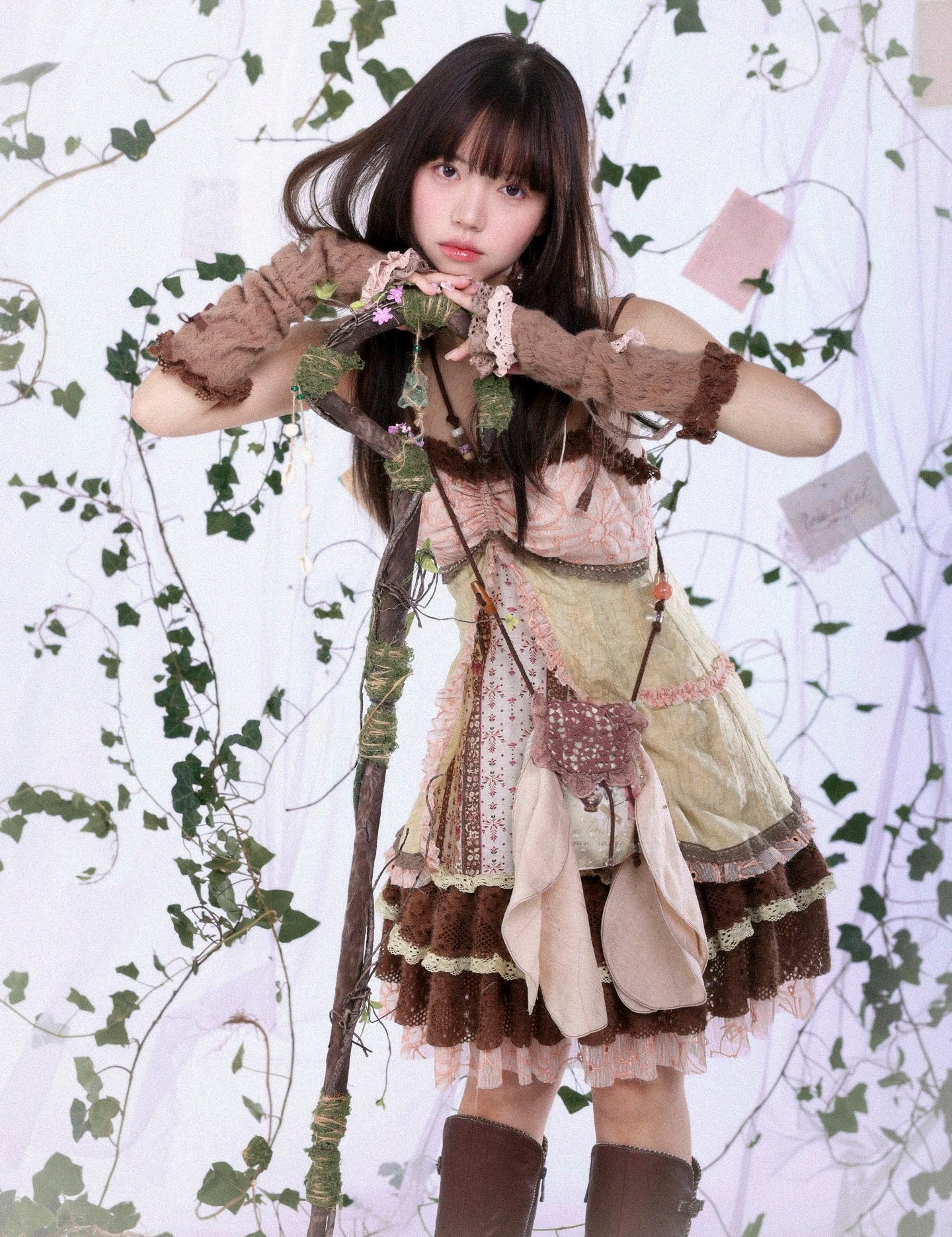 Rose Island Elf’s Forest Tea Party Fairy Cottage  Dress