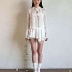 Get trendy with [Pacific Position] My Heart Is Full Of Dreams - Alpaca And Wool Sweater Set Christmas - Cardigan available at Peiliee Shop. Grab yours for $65 today!