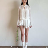 Get trendy with [Pacific Position] My Heart Is Full Of Dreams - Alpaca And Wool Sweater Set Christmas - Cardigan available at Peiliee Shop. Grab yours for $65 today!