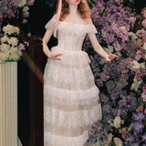 - Songe Atelier -  Lace Whispers Wedding Bridal Dress Tailor Made