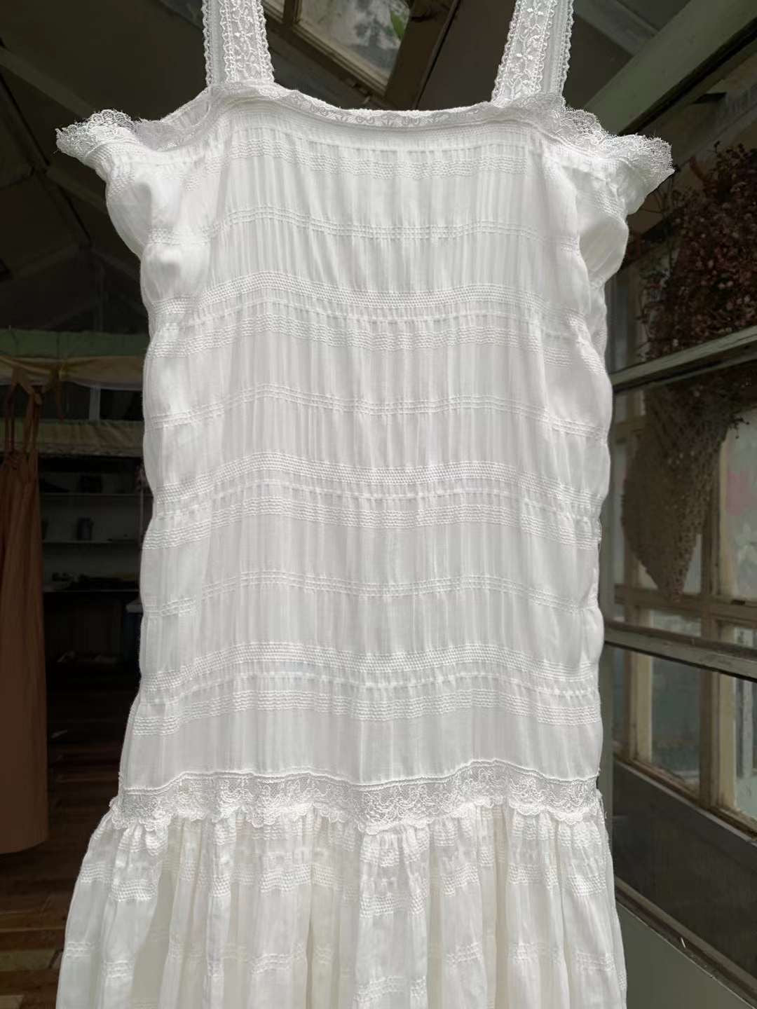 Get trendy with [Tailor Made] Sakura Cottage Handmade Cotton Dress -  available at Peiliee Shop. Grab yours for $39 today!