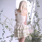 Get trendy with [Rose Island] Lil Spring Tinker Bell Crop Top Skirt Set - Dress available at Peiliee Shop. Grab yours for $29 today!