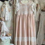 Sublunary River Poetry Dress Gown