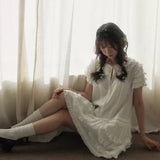 Pacific Position The Wild Swan Mini Dress