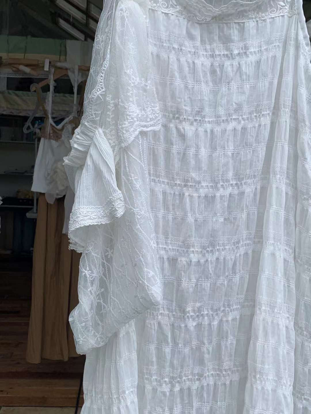 Get trendy with [Tailor Made] Lemonade In Rainy Season Handmade Cotton Dress -  available at Peiliee Shop. Grab yours for $89 today!