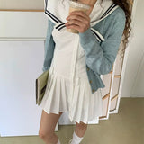 MineBeThyVers The Classic Sailor Girl Mini Dress