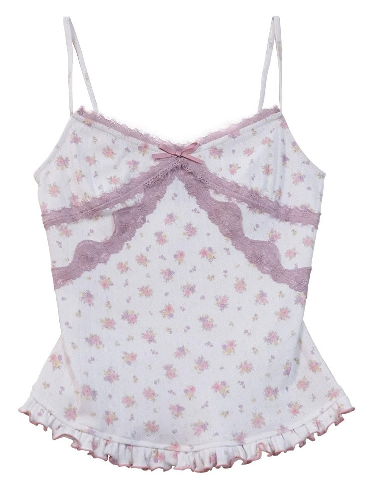 Rose Island Fairy Whisper Floral Tank