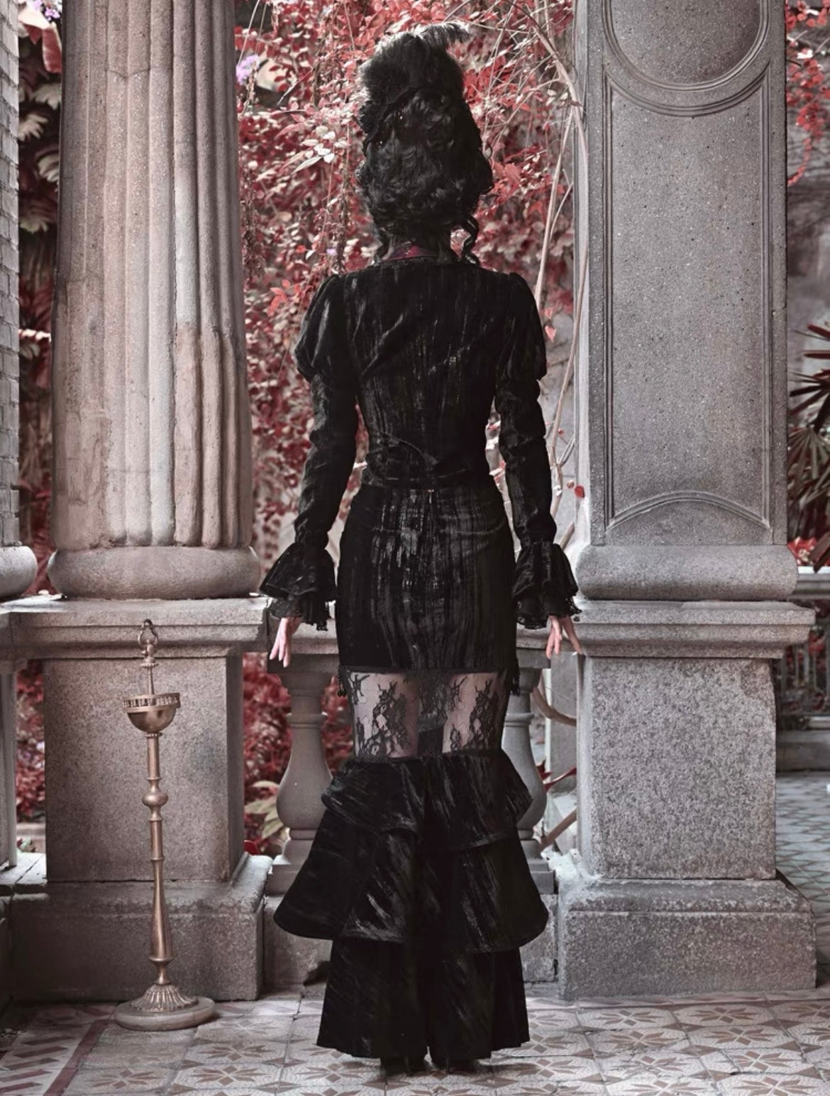 Get trendy with [Blood Supply] Halloween Court Cardigan - Clothing available at Peiliee Shop. Grab yours for $47 today!