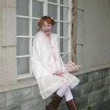 August Unicorn Pink Lace Oversized Sailor Girl Outer