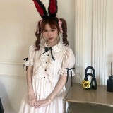 August Unicorn Wonderland Maid Stripe Dress