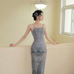 Get trendy with Butterfly waltz whisper floral midi dress - Dress available at Peiliee Shop. Grab yours for $38 today!