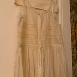 August Unicorn Swedish Summer 100% Linen Midi Dress