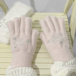 Get trendy with Soft Bunny Wonderland Faux Wool Gloves - Gloves available at Peiliee Shop. Grab yours for $12 today!