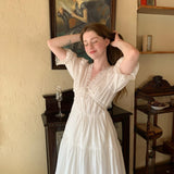 Customized Sewing Diary Handmade Whispering Meadow Cotton Dress