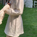 Get trendy with [Tailor Made] I will always love you handmade cotton dress -  available at Peiliee Shop. Grab yours for $98 today!