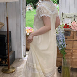 [Maßgeschneidert] Vintage Braut Maxikleid