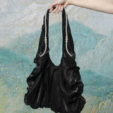 [Lactose Studio] Pure Mermaid Heart Pearl Shoulder bag