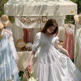 Customized Sewing Diary Handmade Whispering Meadow Cotton Dress