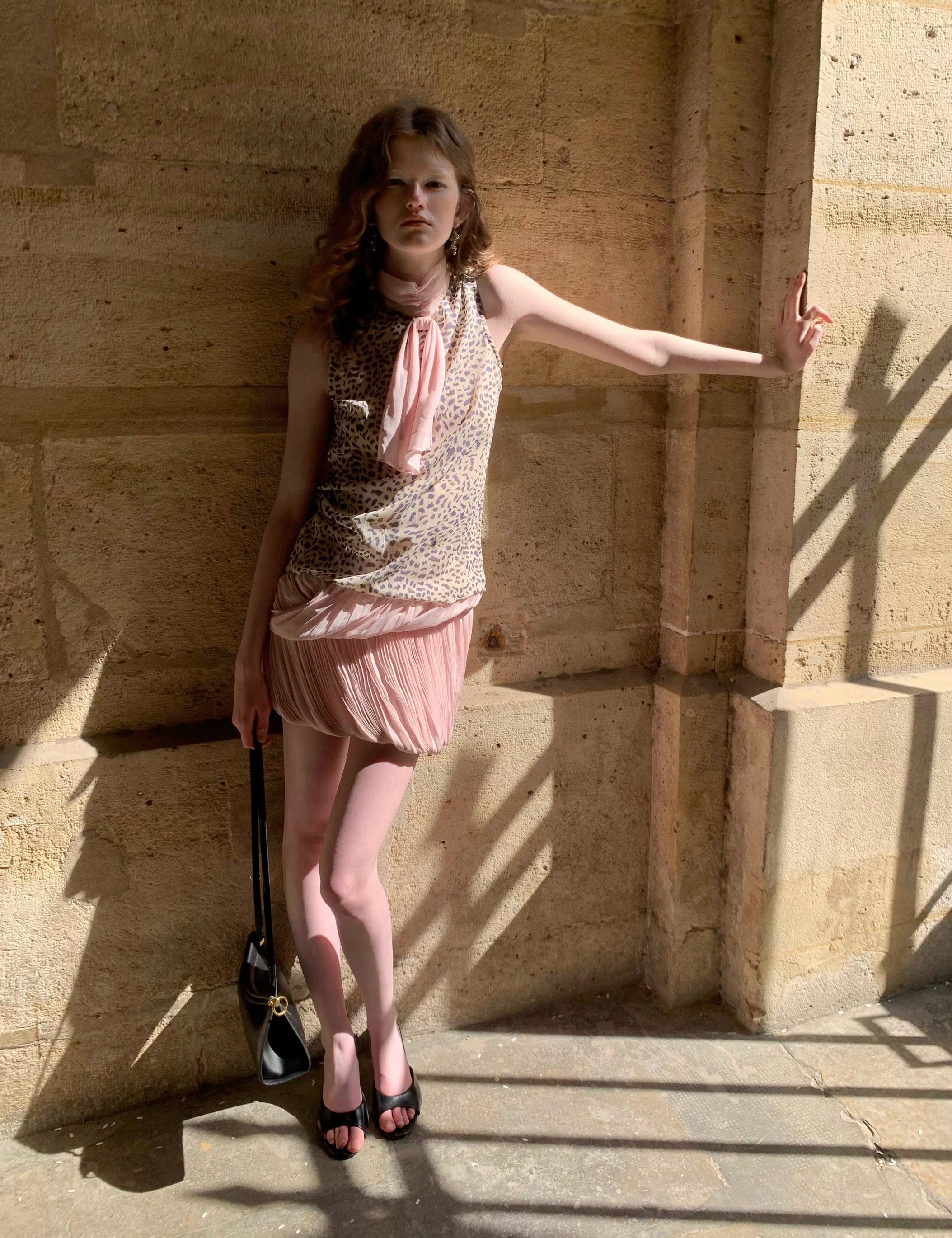 SPOII UNOSA 2000s Runway Pink Leopard Set