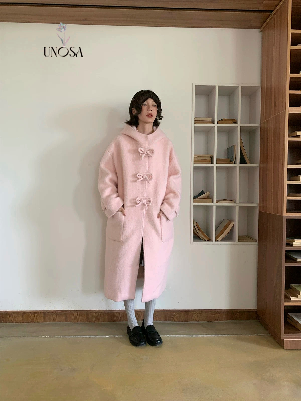 Get trendy with [UNOSA] In The Mood For Love Wool Coat Christmas - Coats & Jackets available at Peiliee Shop. Grab yours for $169 today!