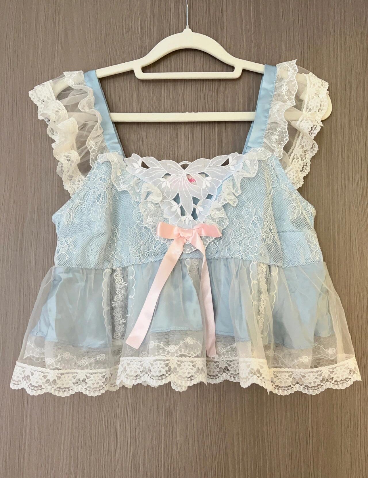 Get trendy with [August unicorn] Blue Moonlight Handmade Drop Top Skirt Set - Dresses available at Peiliee Shop. Grab yours for $89 today!