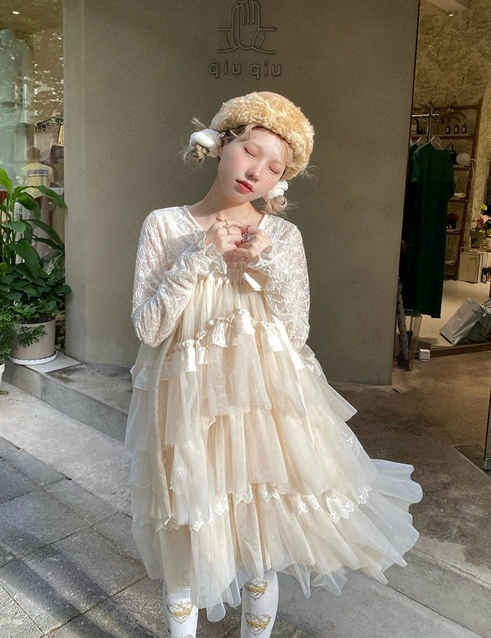 Get trendy with [August Unicorn] Handcrafted Strapless Cake Dress - Dresses available at Peiliee Shop. Grab yours for $115 today!