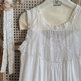 Sublunary Swan Lake Silk Sleeveless Gown