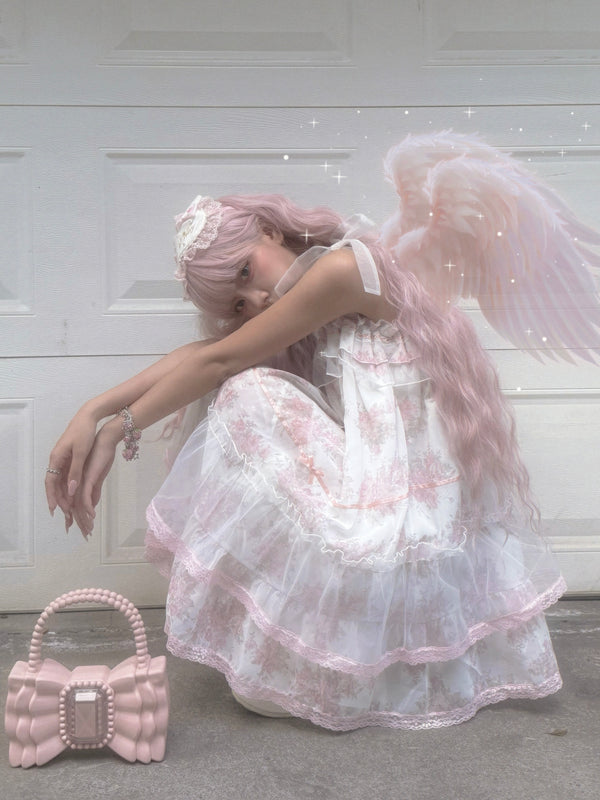 Cinnabun Crystal Garden My Dancing Fairy Floral Dress