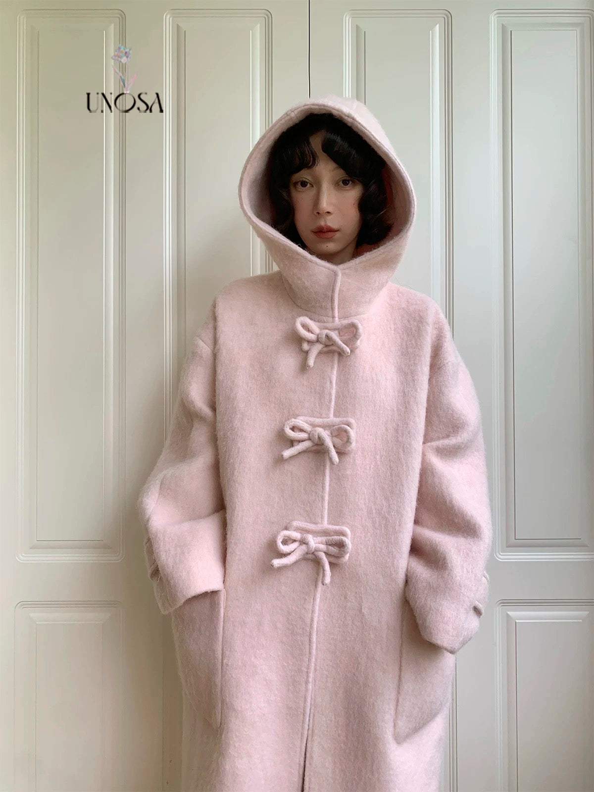 Get trendy with [UNOSA] In The Mood For Love Wool Coat Christmas - Coats & Jackets available at Peiliee Shop. Grab yours for $169 today!