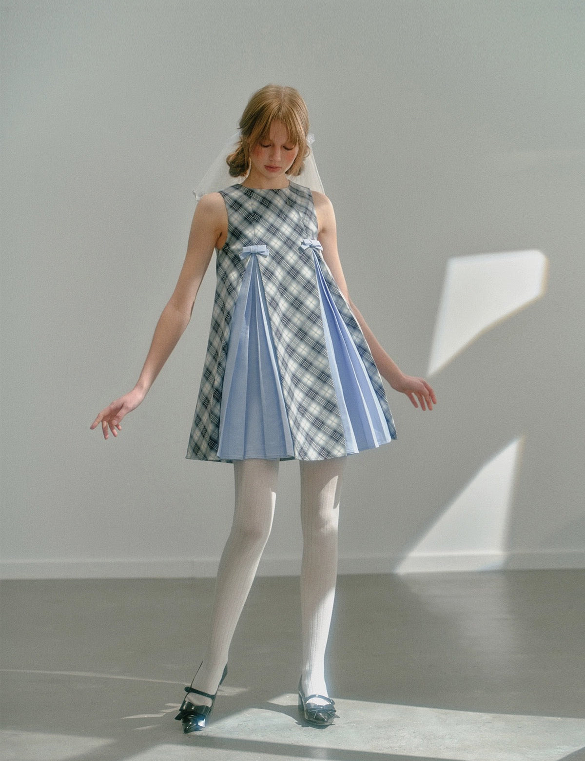 Get trendy with [UNOSA] Romance of Girls Mini Dress -  available at Peiliee Shop. Grab yours for $69.90 today!