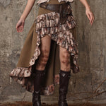 Get trendy with [Blood Supply] Dragon Era steampunk Skirt with waist bag -  available at Peiliee Shop. Grab yours for $45 today!