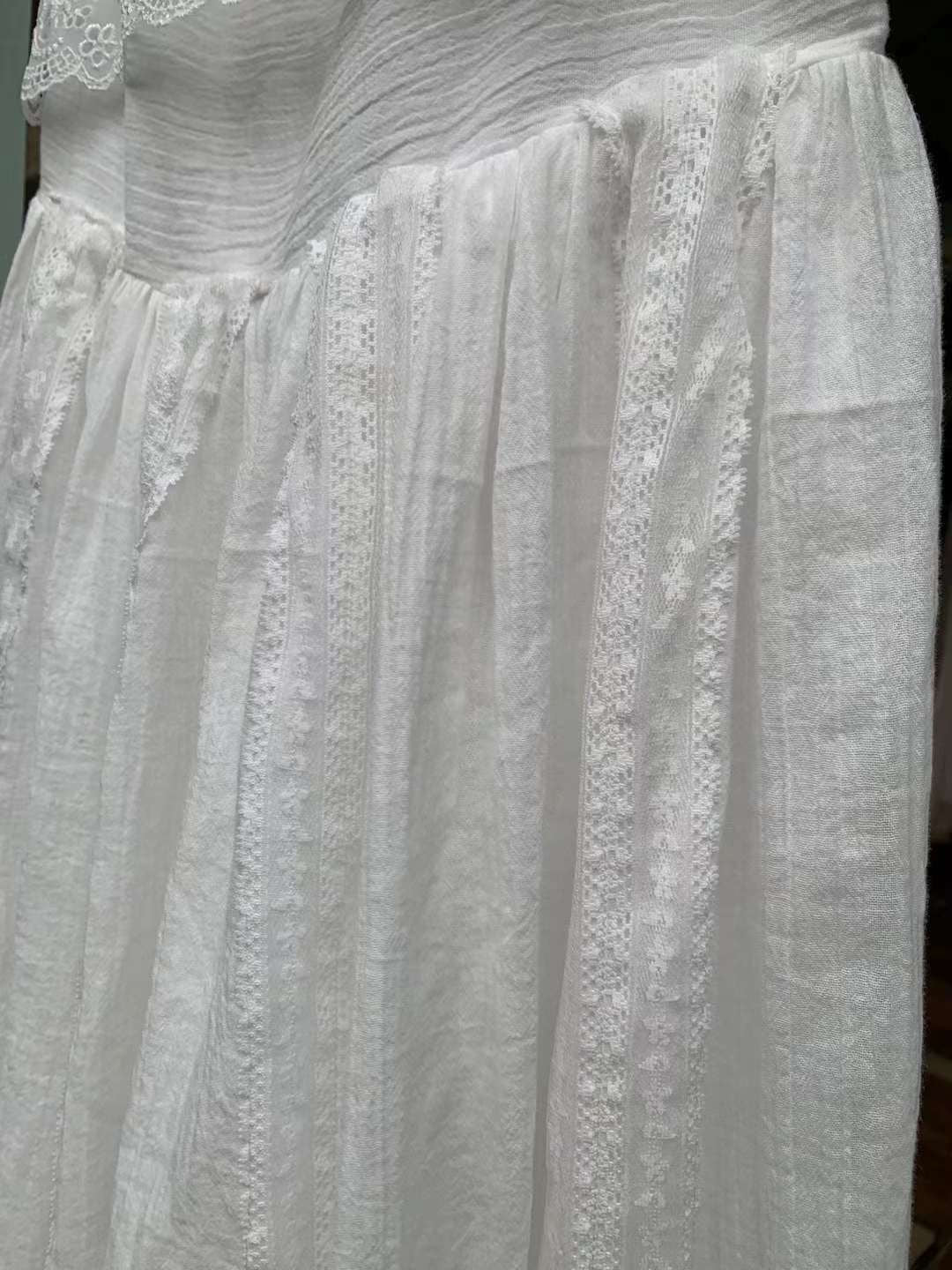 Get trendy with [Tailor Made] Angelic Moment Handmade Cotton Dress -  available at Peiliee Shop. Grab yours for $89 today!