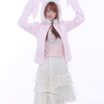 Get trendy with [Rose Island] Doll face, honey voice, fairy mind hoodie -  available at Peiliee Shop. Grab yours for $64 today!