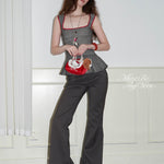 Get trendy with Her vibe is pretty jeans Flare Pants -  available at Peiliee Shop. Grab yours for $65 today!