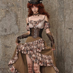 Get trendy with [Blood Supply] Dragon Era steampunk Skirt with waist bag -  available at Peiliee Shop. Grab yours for $45 today!