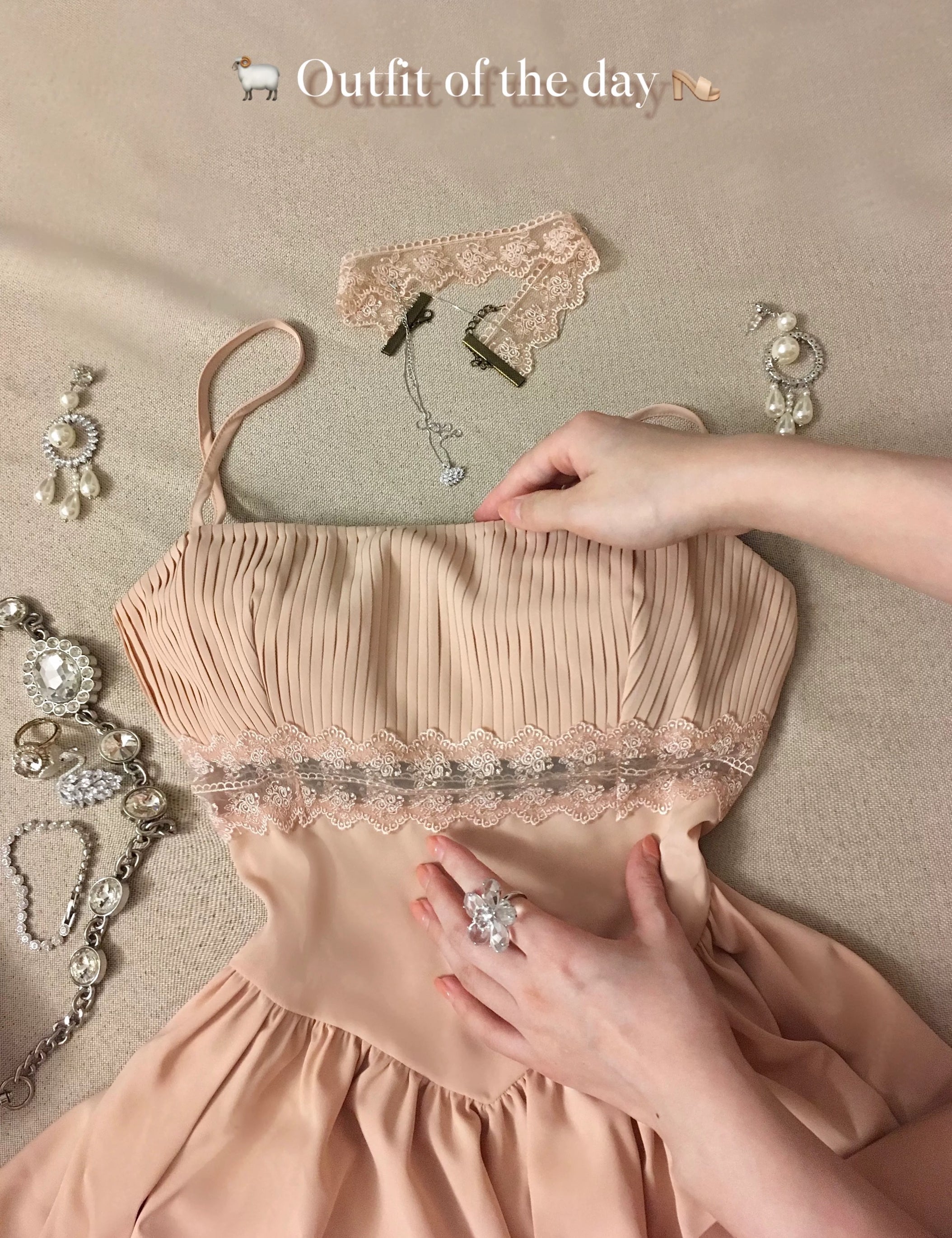 SheepKiss The First Rose Mini Dress