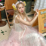 Get trendy with [August Unicorn] Handmade Skill Fairy Lace Tulle Outer Dress - Dresses available at Peiliee Shop. Grab yours for $188 today!