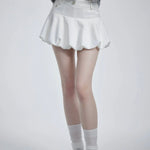 Get trendy with [Customizable] Flower Power Mini Skirt -  available at Peiliee Shop. Grab yours for $39 today!