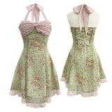 Rose Island Mint Rosé Mini Dress