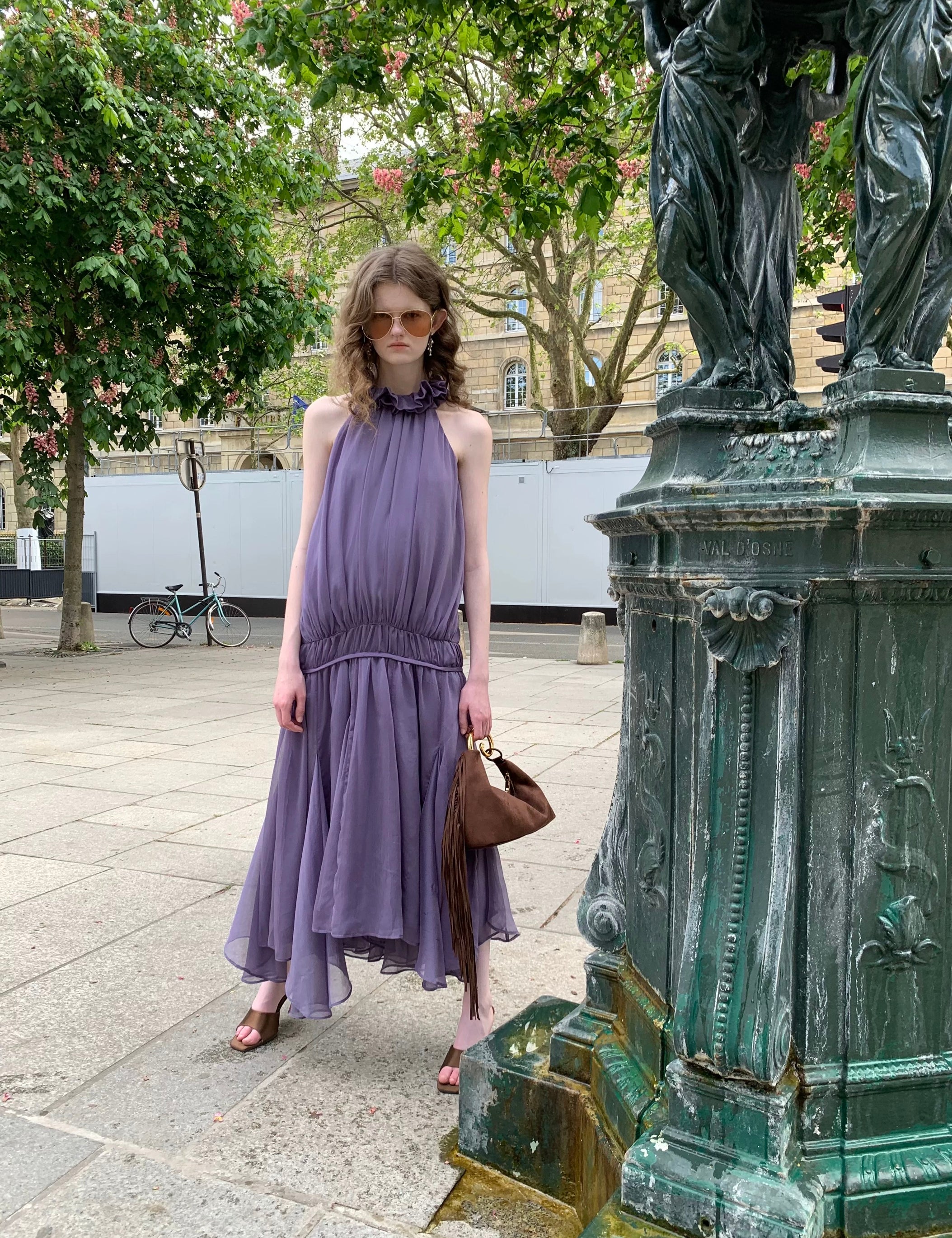 SPOII UNOSA Paris Romance Chiffon Dress