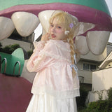 August Unicorn Doll Core Silk Blouse