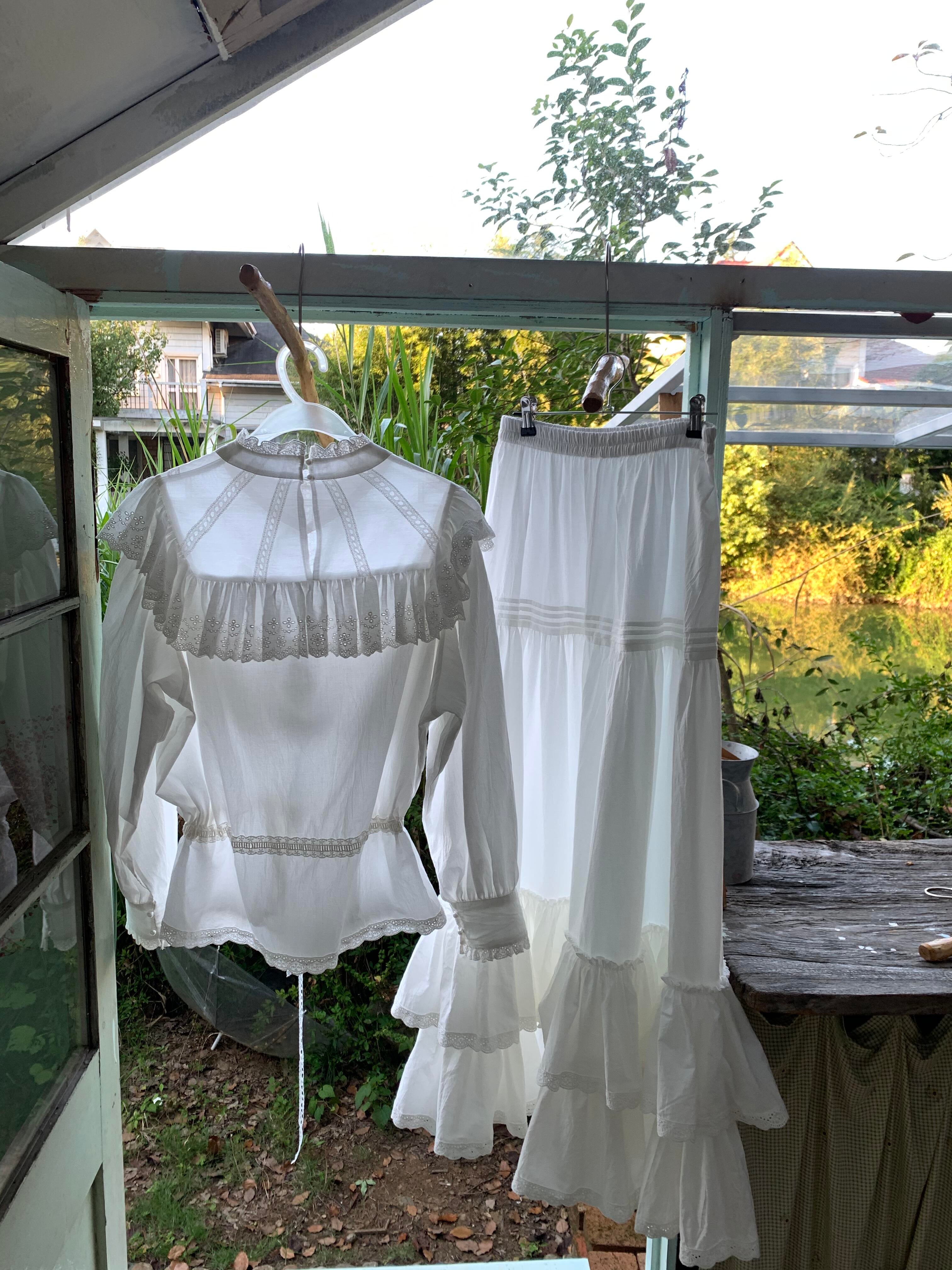 Get trendy with [Tailor Made] In My Fairy Dream Handmade Cotton Dress Set -  available at Peiliee Shop. Grab yours for $88 today!