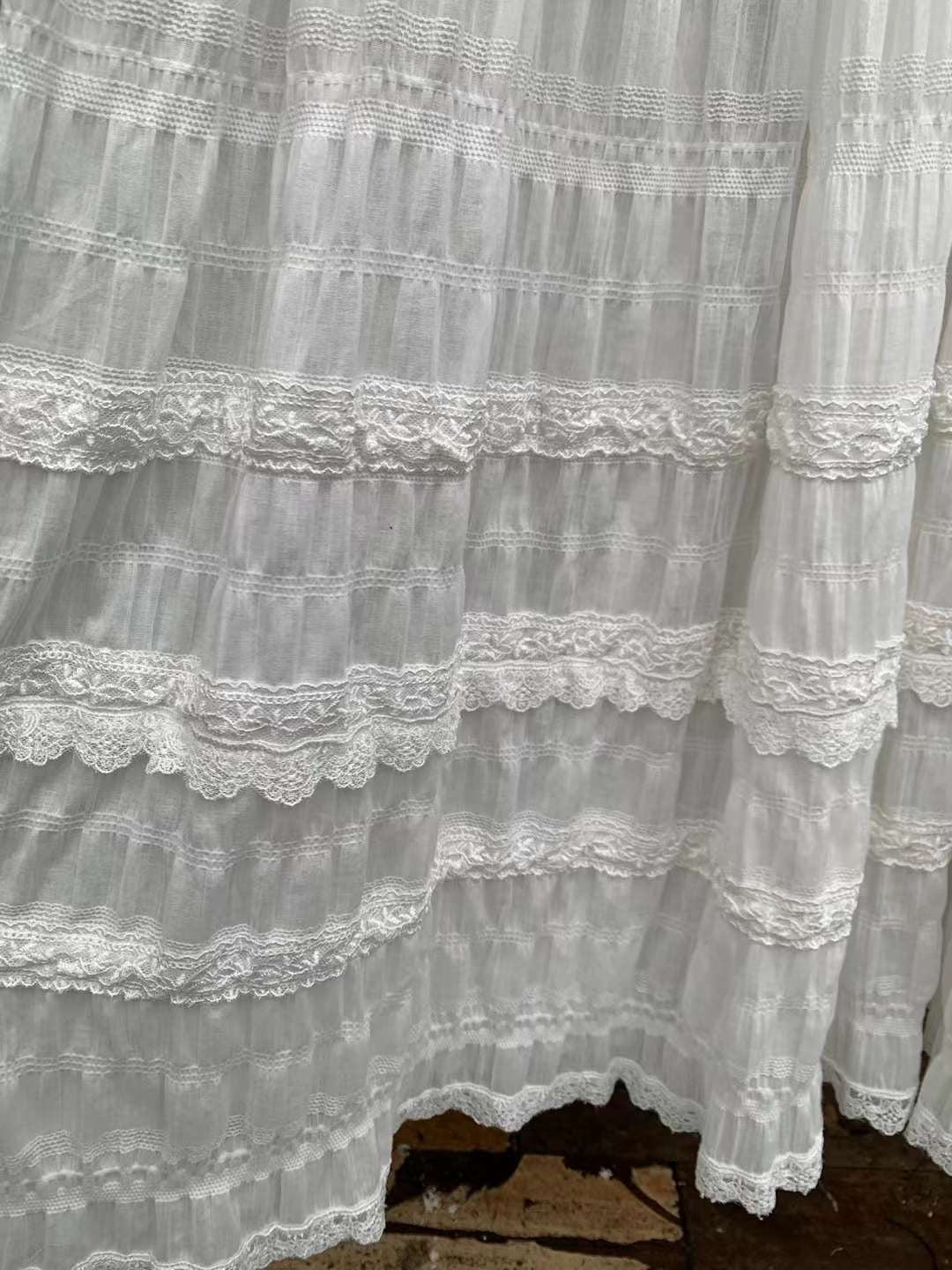 Get trendy with [Tailor Made] Sakura Cottage Handmade Cotton Dress -  available at Peiliee Shop. Grab yours for $39 today!