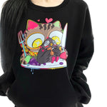 Get trendy with [Ricchie]Little Monster Cartoon Fleece Hoodie -  available at Peiliee Shop. Grab yours for $50.50 today!