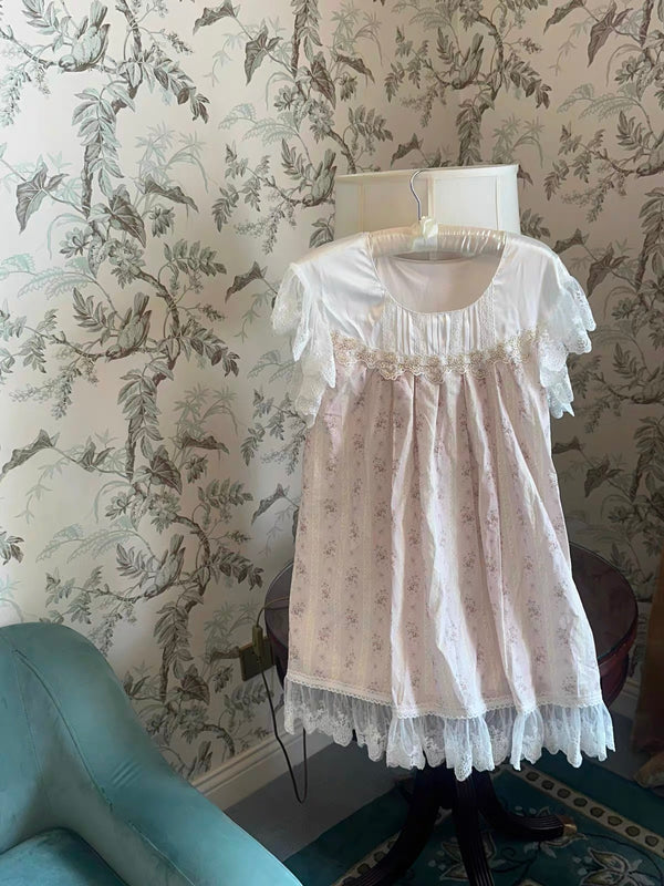 Rose Candy Summer Rose Cottage Bella Babydoll Mini Dress