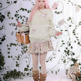 Rose Island Forest Tea Party Zip up Knit Cardigan