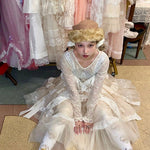 Get trendy with [August Unicorn] Woolen Lace Base Layer Top - Dresses available at Peiliee Shop. Grab yours for $53 today!