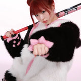 Get trendy with Evil Tooth Kawaii Panda Look Faux Fur Hoodie Coat Christmas -  available at Peiliee Shop. Grab yours for $78 today!